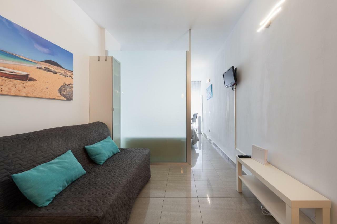 דירות לאס פאלמס דה גראן קנאריה 1St Line Studio Las Canteras Beach - Wifi מראה חיצוני תמונה