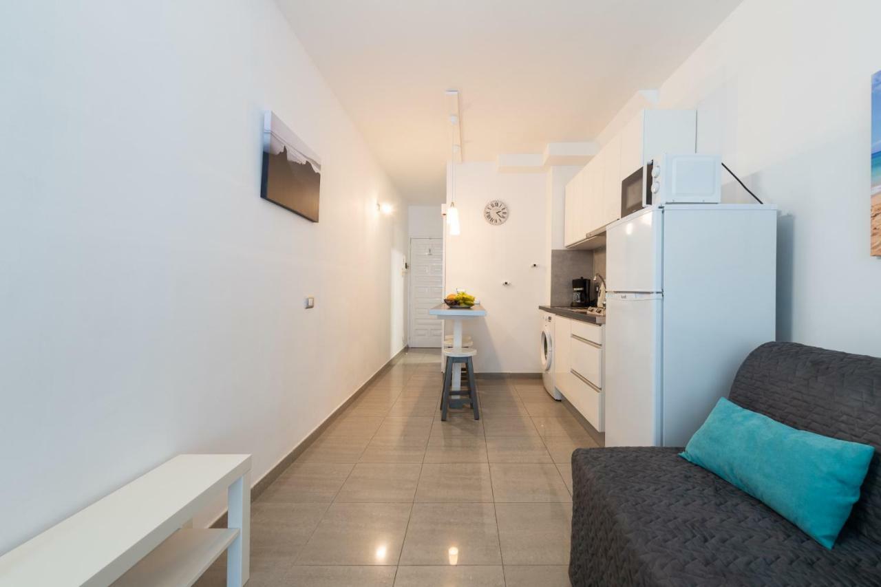 דירות לאס פאלמס דה גראן קנאריה 1St Line Studio Las Canteras Beach - Wifi מראה חיצוני תמונה