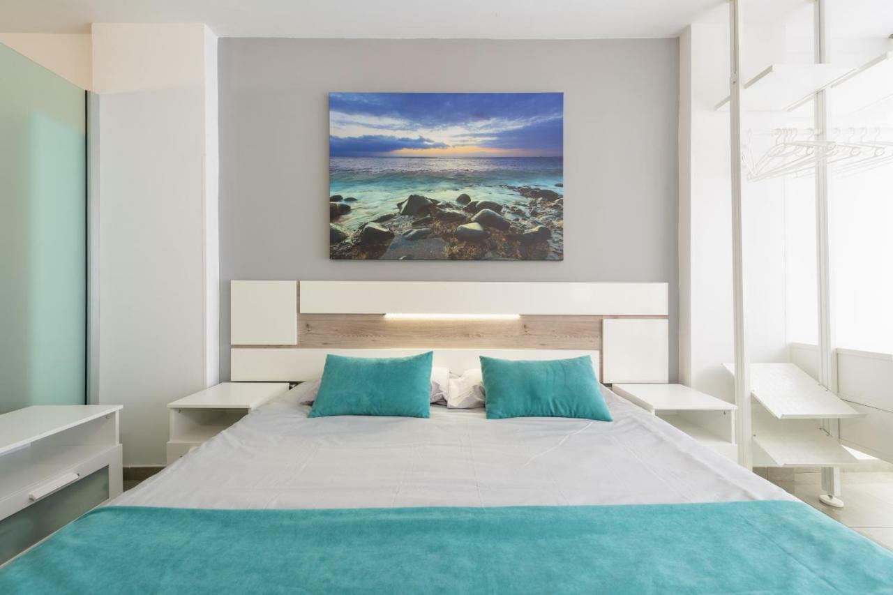 דירות לאס פאלמס דה גראן קנאריה 1St Line Studio Las Canteras Beach - Wifi מראה חיצוני תמונה