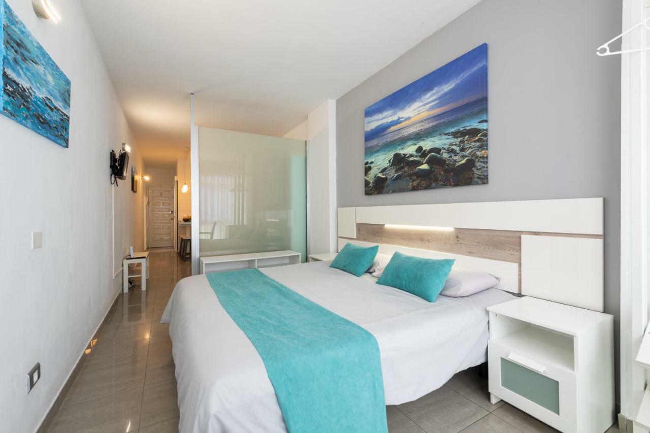 דירות לאס פאלמס דה גראן קנאריה 1St Line Studio Las Canteras Beach - Wifi מראה חיצוני תמונה