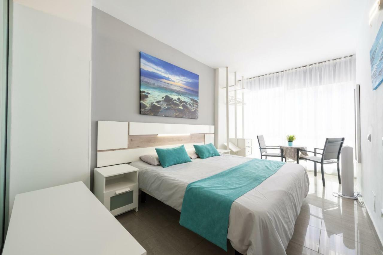 דירות לאס פאלמס דה גראן קנאריה 1St Line Studio Las Canteras Beach - Wifi מראה חיצוני תמונה