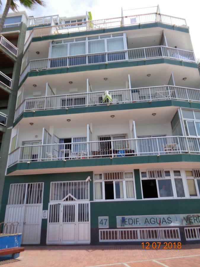 דירות לאס פאלמס דה גראן קנאריה 1St Line Studio Las Canteras Beach - Wifi מראה חיצוני תמונה